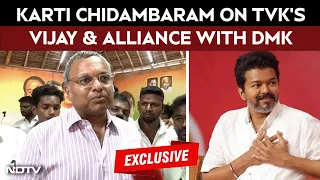 tamil nadu elections 2026 congress leader karti chidambaram on tvks vijay u0026 dmk alliance
