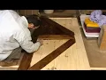 Staining Interior Sliding Barn Doors