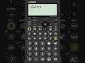 Using Solver For A Linear Equation On A Casio fx-991CW Classwiz