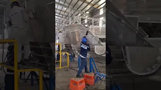 Watch the complete superfast boatbuild of a performance catamaran #performancecatamaran #welding
