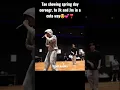 Lagu Tae showing spring day choreography to Jk and Jm in a cute way😅😍💕❣💚💜#taekook #kookv #vkook