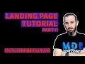 Advanced Landing Page with Bootstrap 5 Material Design 2 0 MDB 5 tutorial Part