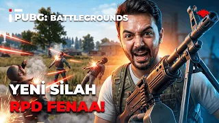 YENİ SİLAH RPD GELDİ! BU SİLAH YOK EDİYOR!! [PUBG]