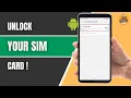 How To Unlock Your SIM Card 2025 Enter PUK Code Remove SIM Lock Safely
