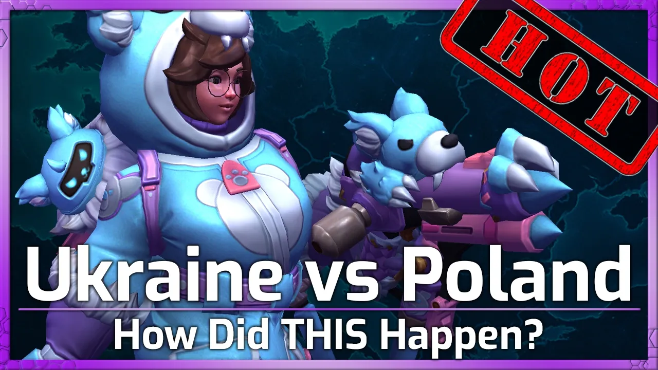 HOT! Ukraine vs Poland! How did THIS Happen?? - Nations Cup - Heroes of the Storm