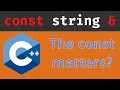 C bind rvalue to const lvalue reference