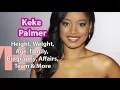 Keke Palmer Height Weight Age Boyfriend Salary Net Worth