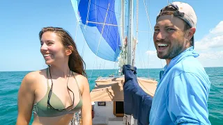 Sailing 50 miles Out of Our Way For Fresh Water | Sailing Cuba | S03E45