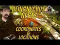 Deinonychus Nest Coordinates and Locations - Ark Valguero Ep