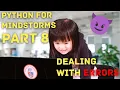 Learn Python for Mindstorms LEGO 51515 Part 8 Dealing with Errors