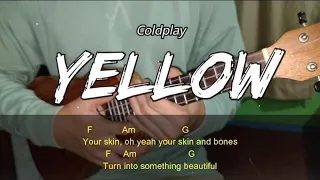 Download Yellow - Coldplay // Ukulele Tutorial MP3