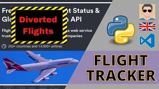 visualizing flight status json - normalize Flight Tracker Python Code Diverted Flights