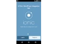 WordpressApp - Ionic Starter App