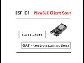 2 - BLE NimBLE client for ESP32 in ESP IDF environment scan