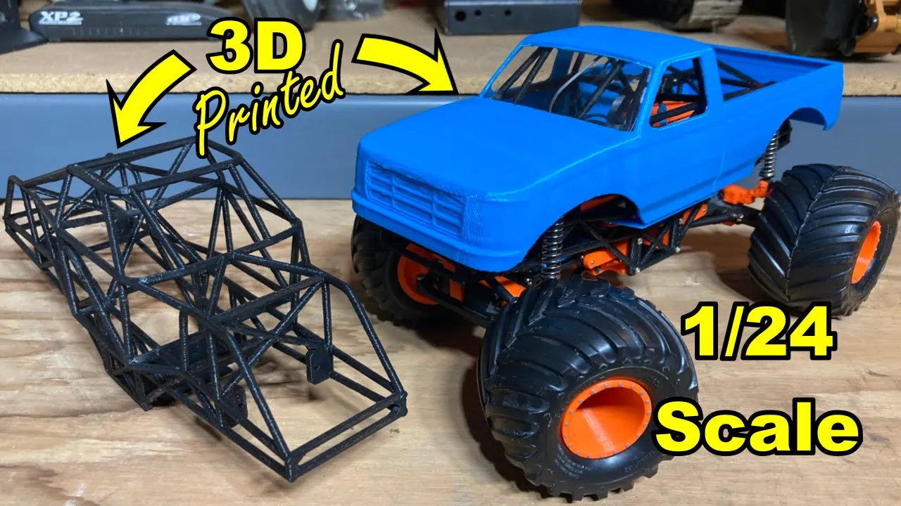 1/24 Scale Micro R/C Monster Truck VERSION:1 