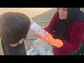 😭❤️A Kind Viewer Changes Their Lives! Amir Hossein Gets a Phone, and the Family Receives NewClothes!