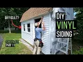 How to Install Vinyl Siding Yourself - Shed Build Part 11