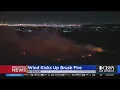 Wind Kicks Up Riverside Brusher As SoCal Edison Cuts Power To Some Customers Out Of Fire Concerns
