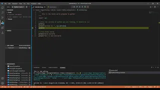 helloWorld python-Visual Studio Code CIS024C