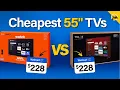 I Bought the CHEAPEST 55 TVs from Walmart
