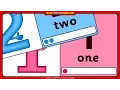Numbers flash cards