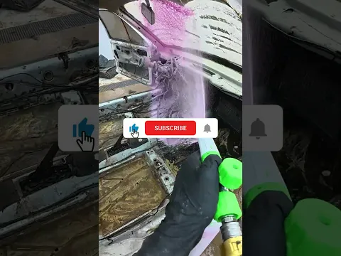"Friends, do you think I can make this vehicle look brand new again?" 😲