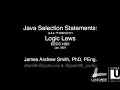 Class Selection Statements in Java -