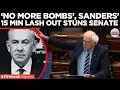 SANDERS SHOCKS SENATE Stop Funding Netanyahu Fiery Speech Goes Viral Times Now World