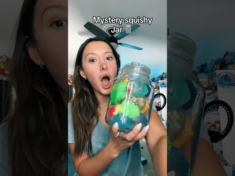 No way I found a dumpling #squishy #needoh #mysteryjar #jar #haul