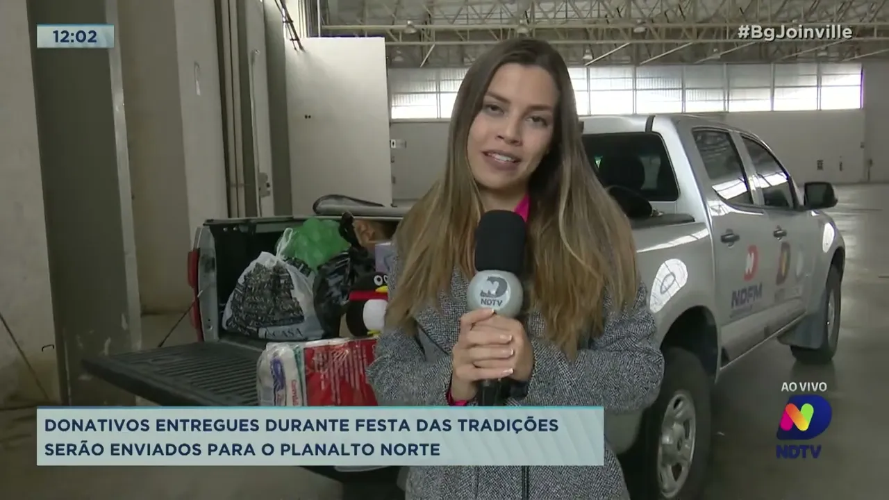 Joinville envia 5,5 toneladas de donativos para auxiliar população atingida pela enchente