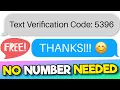 Free Phone Number for SMS Verification Texts No Phone Number Required
