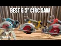 Cordless Saw Review Makita Milwaukee and DeWalt 6 in Brushless Models