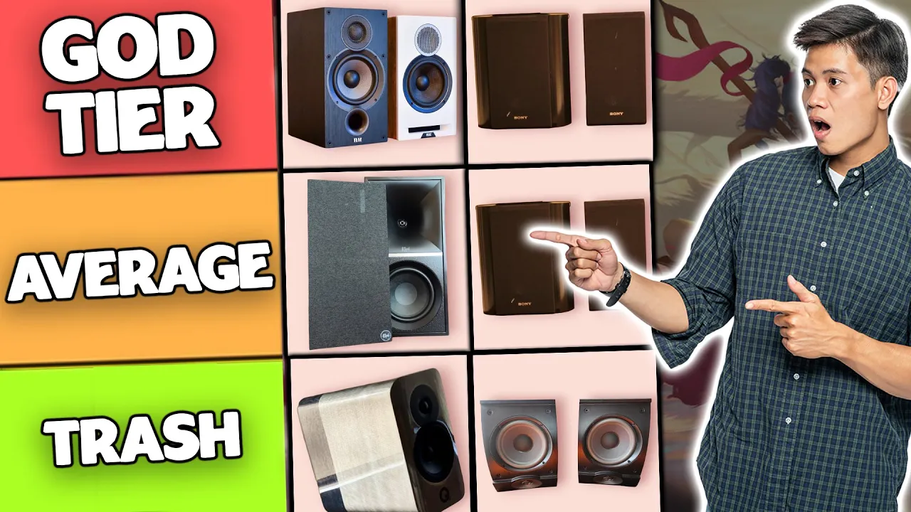Outline Video BEST Bookshelf Speakers Tier List 2024