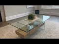 Safavieh Home Kayley Natural and Glass Coffee Table Review
