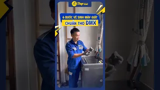 6 bước vệ sinh máy giặt chuẩn Thợ Điện Máy Xanh