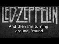 Led Zeppelin Fool in the Rain lyrics