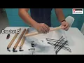 Eames Chair Installation Guide Z1007 Tutorial Cara Pasang Kerusi Eames