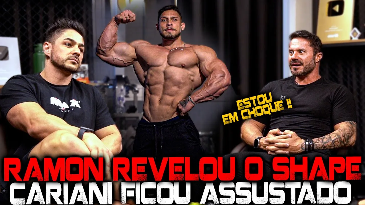 RAMON DINO REVELOU O SHAPE - CARIANI FICOU ASSUSTADO !!!!