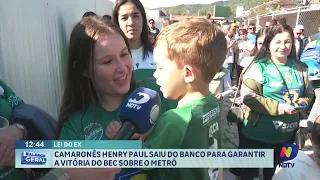 Camaronês Henry Paul saiu do banco para garantir a vitória do BEC sobre o Metrô