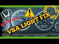Fix Honda that goes limp mode with VSA and ABS Light