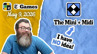 How do I finish this NYT Mini and Midi Crossword May 9 2026