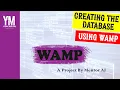Lesson - 2 Creating The Database Using WAMP WAMP Sinhala