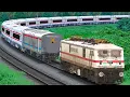 Download Lagu WAP7 SHUNT LHB 3rd AC BEZEL LESS EXPRESS TRAIN | BUMPY RAILROAD | RAILWORKS SIMULATOR | NTG GAMING
