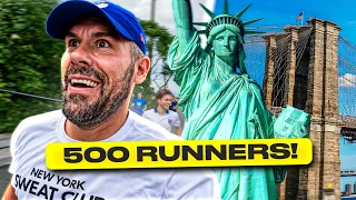 I was WINNING the New York parkrun!!!