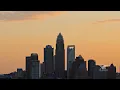 NoDa Charlotte Skyline Sunset 2026 Cinematic 4K Drone B-Roll