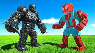DEV ROBOT VENOM VS ROBOT ÖRÜMCEK ADAM!