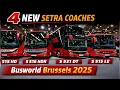 Lagu 4 New Setra Coaches at Busworld Brussels 2025 – Walkaround \u0026 Highlights