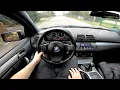 Bmw X5 E53 Facelift 3 0d 218HP Automat 2006 POV Test Drive After 450000km 4K