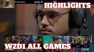 LEC Summer 2023 W2D1 - All Games Highlights | Week 2 Day 1 LEC Spring 2023