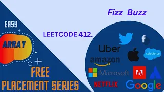 Fizz Buzz Leetcode 412 Array questions for Interview DSA in Java Javascript